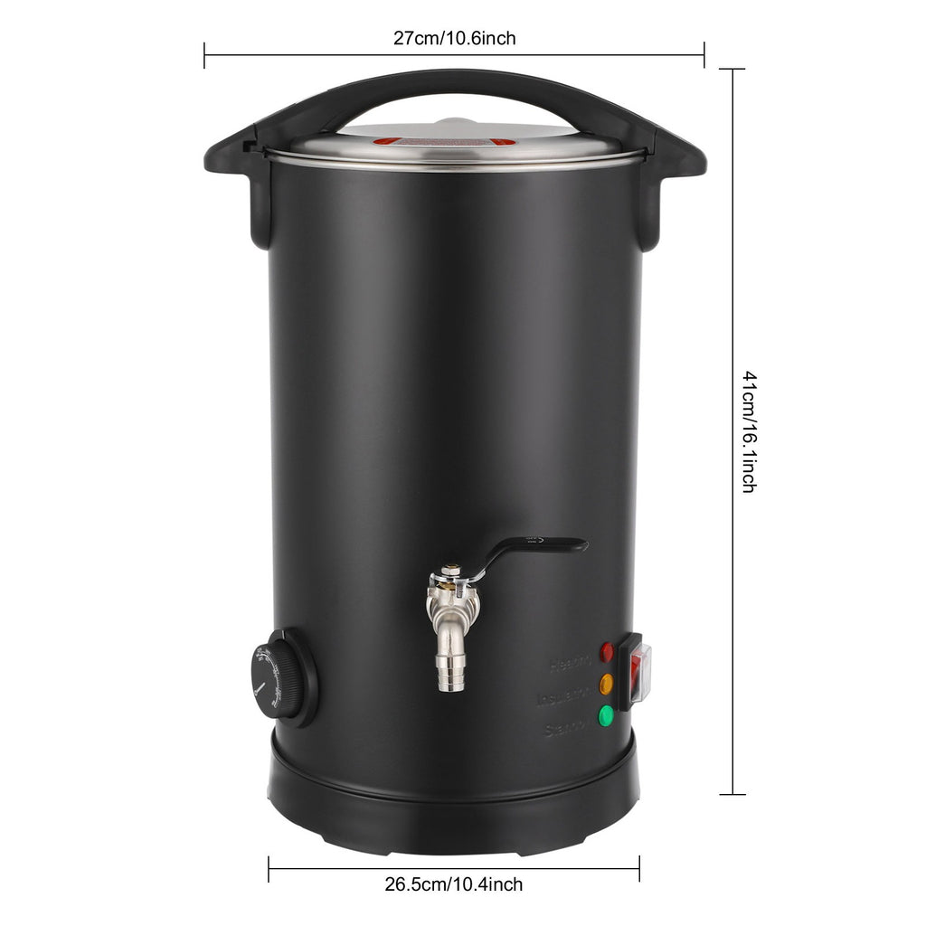 Electric Wax Melting Pot 5L, 1100W Tabletop Wax Warmer for Candles