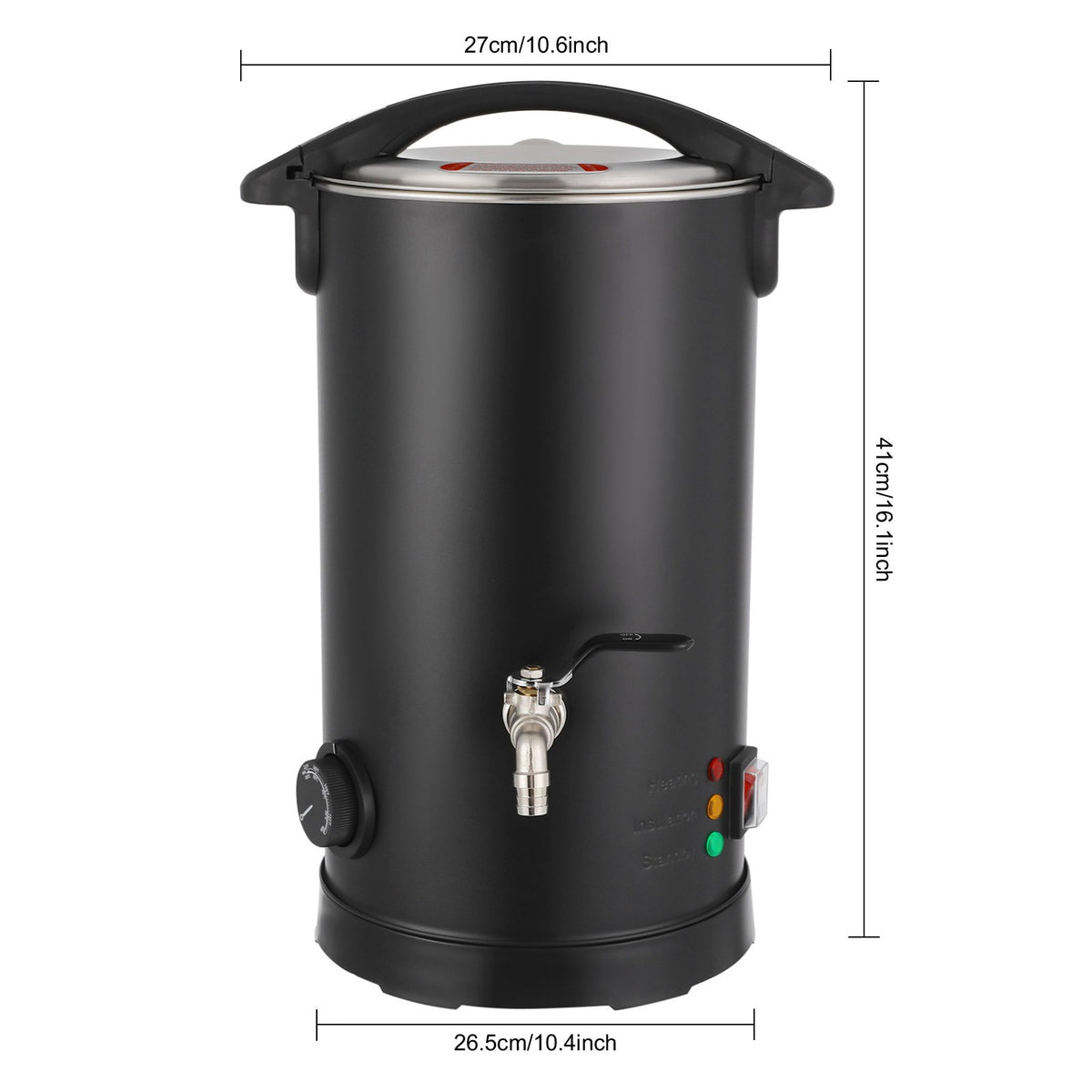Electric Wax Melting Pot 5L, 1100W Tabletop Wax Warmer for Candles
