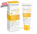 Bioderma SPF 50+ Tinted Light Sunscreen Aquafluide 40ml - Water-Resistant, Oil-Free, Fragrance-Free