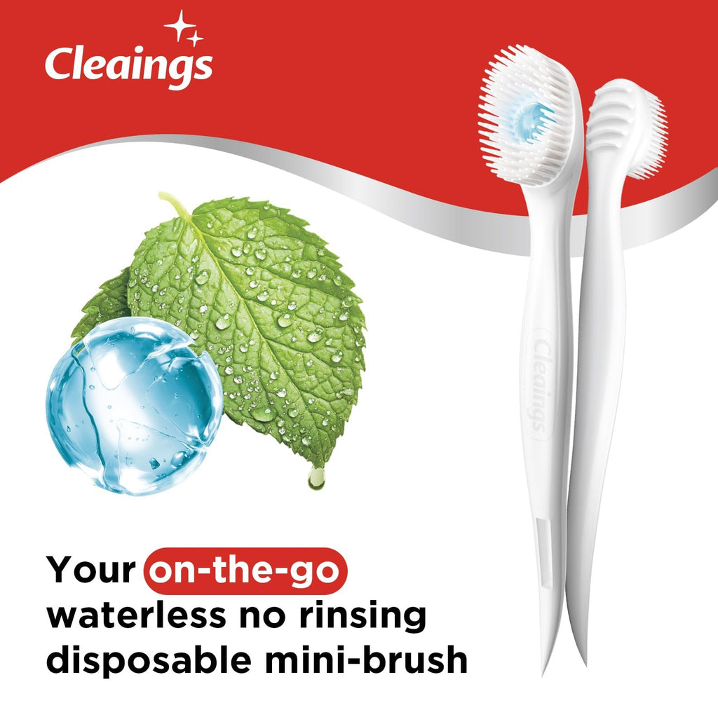 Disposable Mini Toothbrush Set - 48 Pack Travel & Office Oral Care