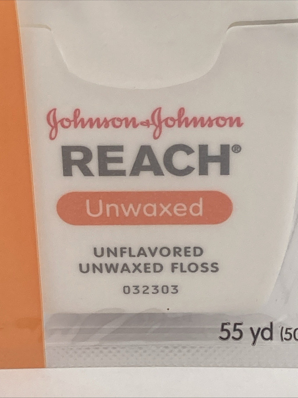 Unflavored Unwaxed Dental Floss - Discontinued, 55 Yards, Multiple Packs