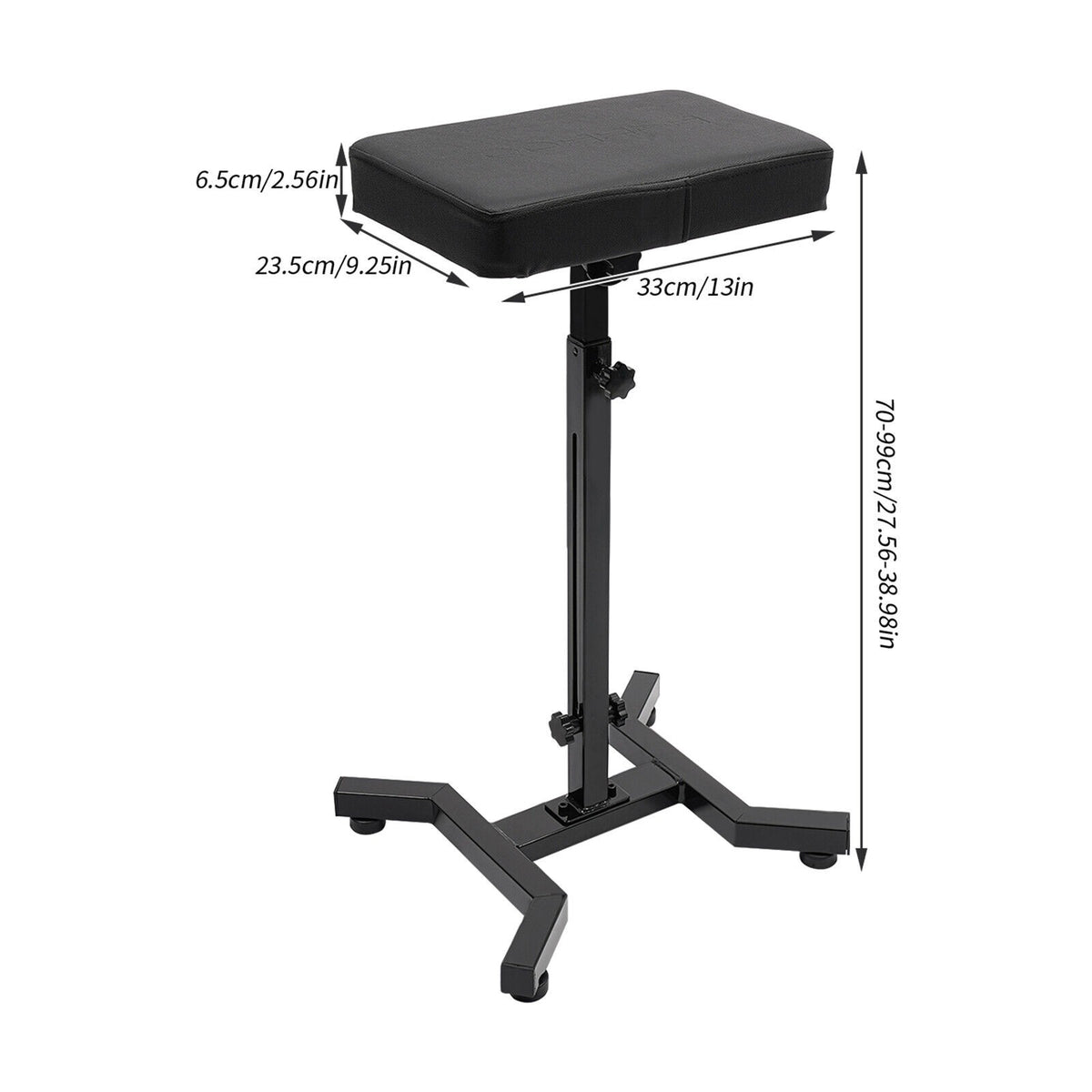 Heavy Duty Adjustable Tattoo Armrest Stand with Ergonomic Padding
