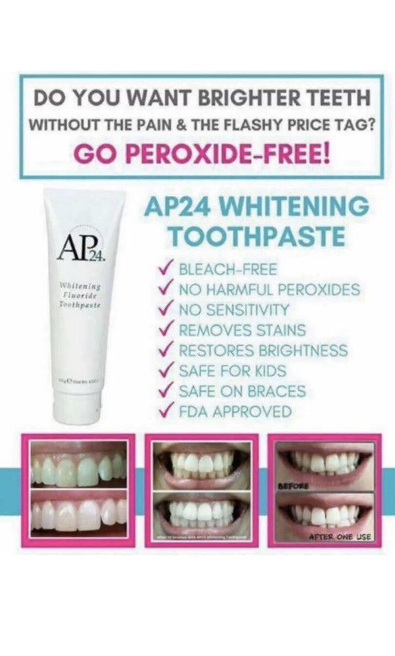 Whitening Fluoride Toothpaste with Vanilla Mint - 3.9 oz, Brighten & Protect