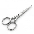 Eyebrow Nose & Ear Hair Trimming Scissors 3.5" Rounded Tip Stainless Steel