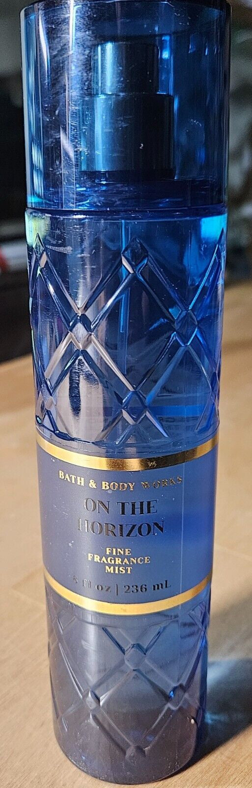 Bath & Body Works On The Horizon Fragrance Mist 8oz Body Spray - Water Bergamot Lotus