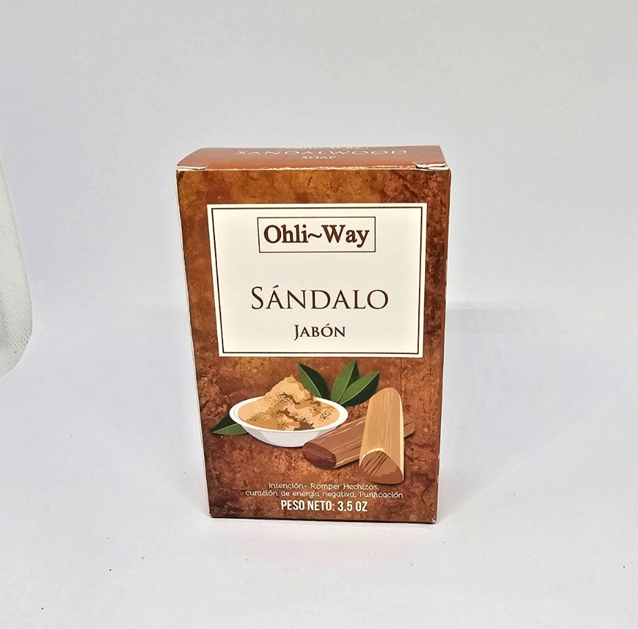 Prosperity & Spiritual Cleansing Sandalwood Soap - Attract Success & Abundance