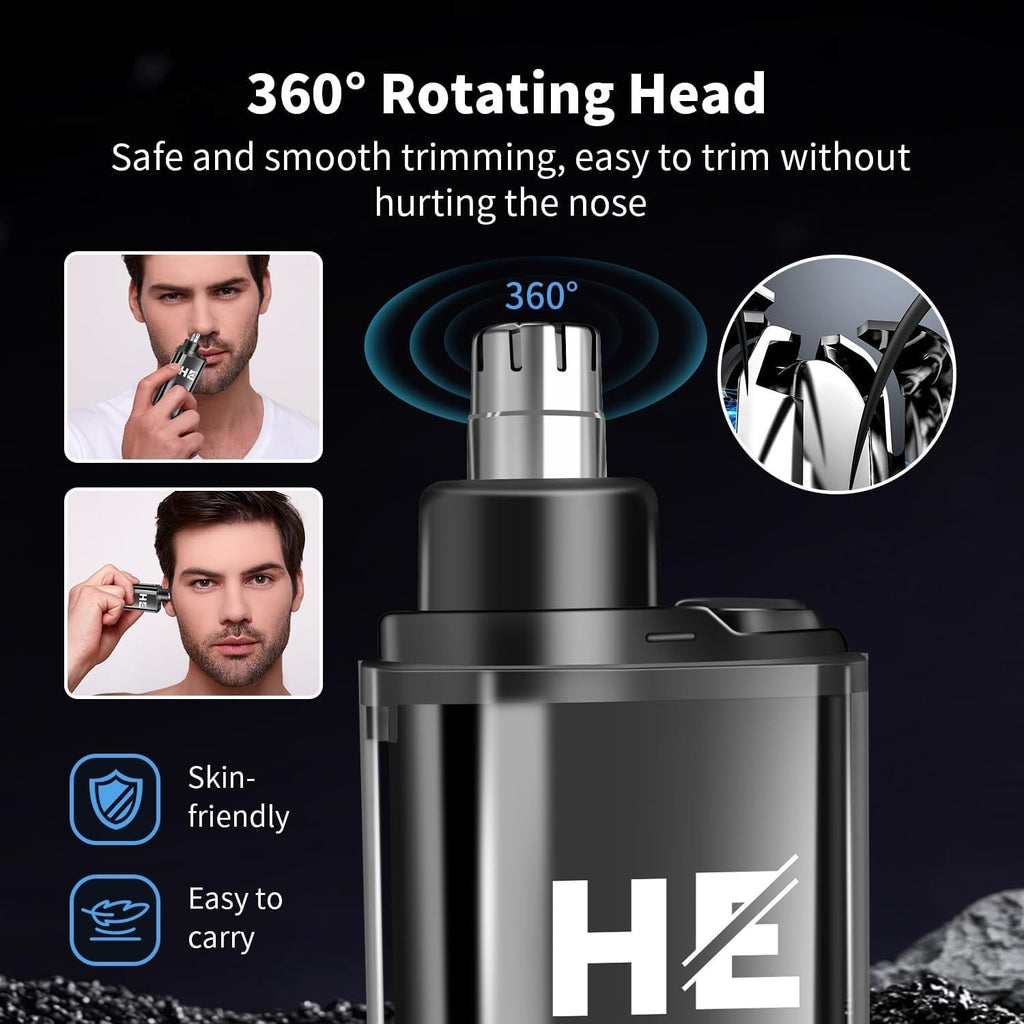 Professional Hair Clipper Set for Men with Beard Trimmer & Accessories