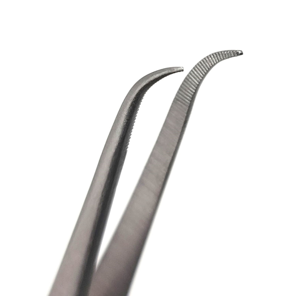 Professional Stainless Steel Point Tip Tweezers for Ingrown Hair & Splinter Removal