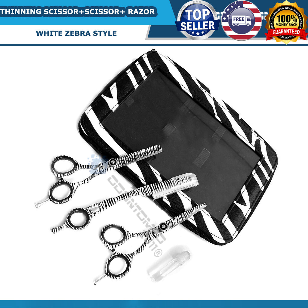 Hair Cutting Thinning Scissors Barber Shears Salon Hairdressing Set