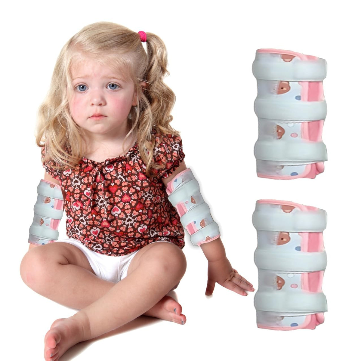 Kids Nail Biting & Thumb Sucking Prevention Elbow Guard - 2 Pack