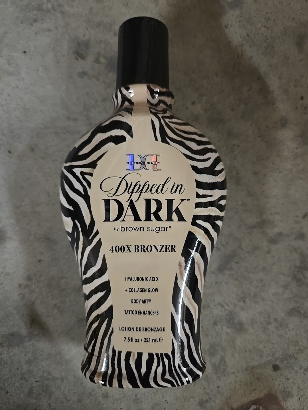 Dark Tanning Lotion with Bronzer - Double Dark 7.5 oz Indoor Sunless Tanning