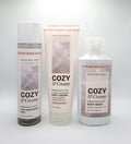 Bath & Body Works Cozy Creamy Body Mist Body Wash & Body Cream Set - Vanilla Rice Milk Toasted Almond