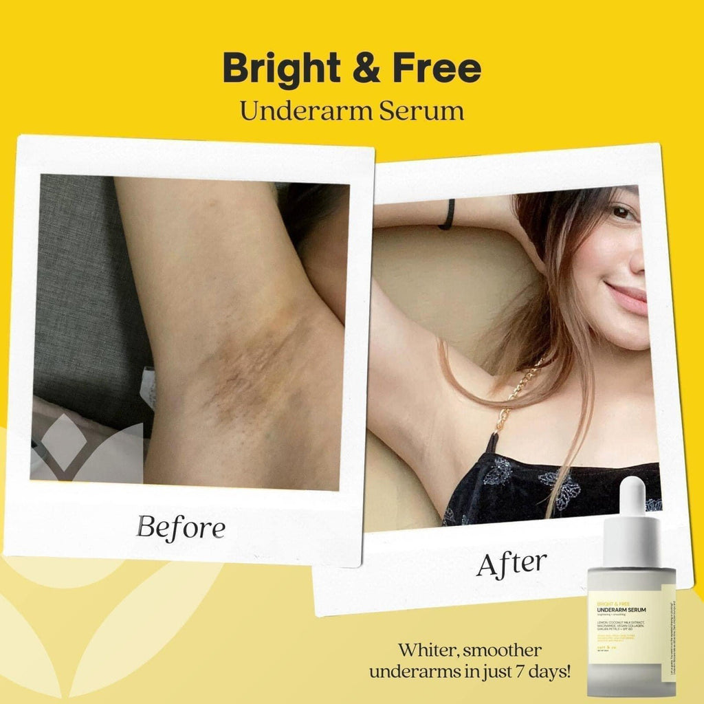 Underarm Brightening Serum with Niacinamide & Vegan Collagen - 30ml