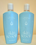 2 Bottles Avon Skin So Soft Original Bath Oil 16.9 fl oz Moisturizing