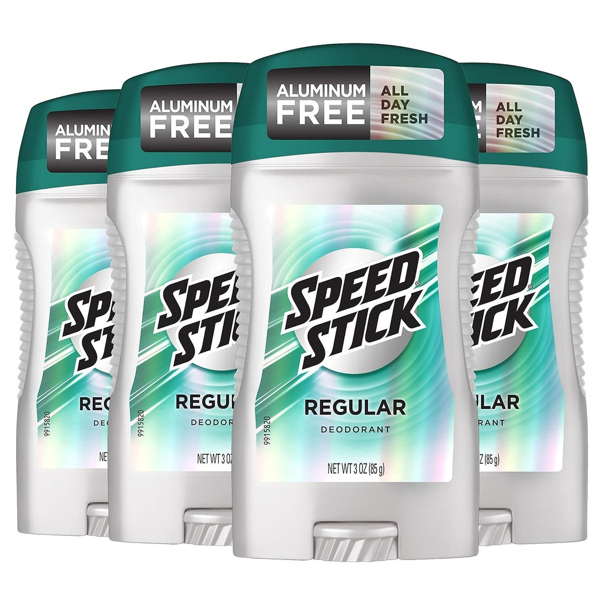 Men's Deodorant - 24H Odor Control, Aluminum-Free, 3 Ounce, 4 Pack