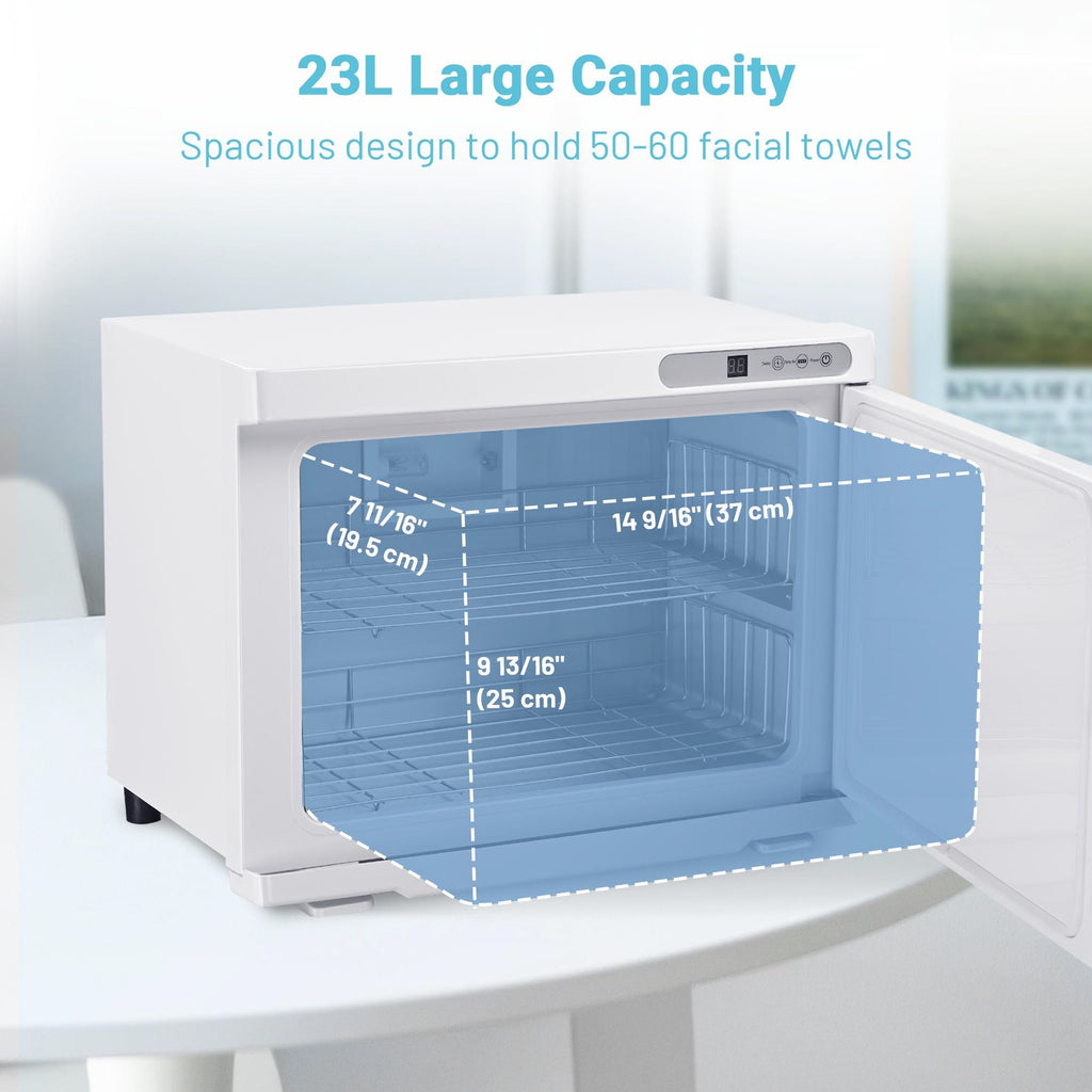 Portable Hot Towel Warmer for Facial, Spa, Nail Salon - 23L