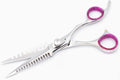 6 Inch Hair Cutting & Thinning Shears with Fish Bone Handle - Professional Barber Scissors