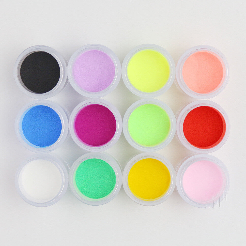 24-Color UV Gel Nail Polish Set - Builder & Art Nail Art Kit