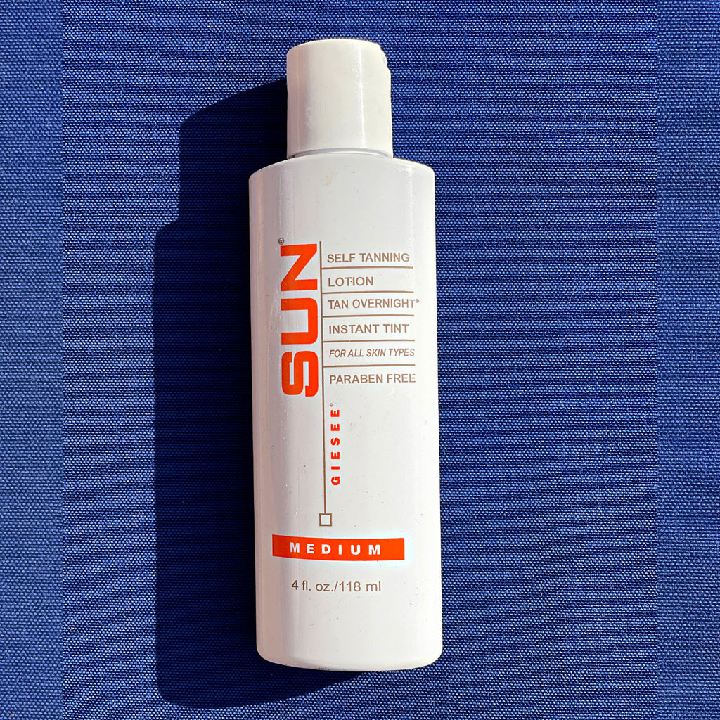 Self Tanning Lotion Medium Tan - 4oz Overnight Sunless Tanner for Natural Glow