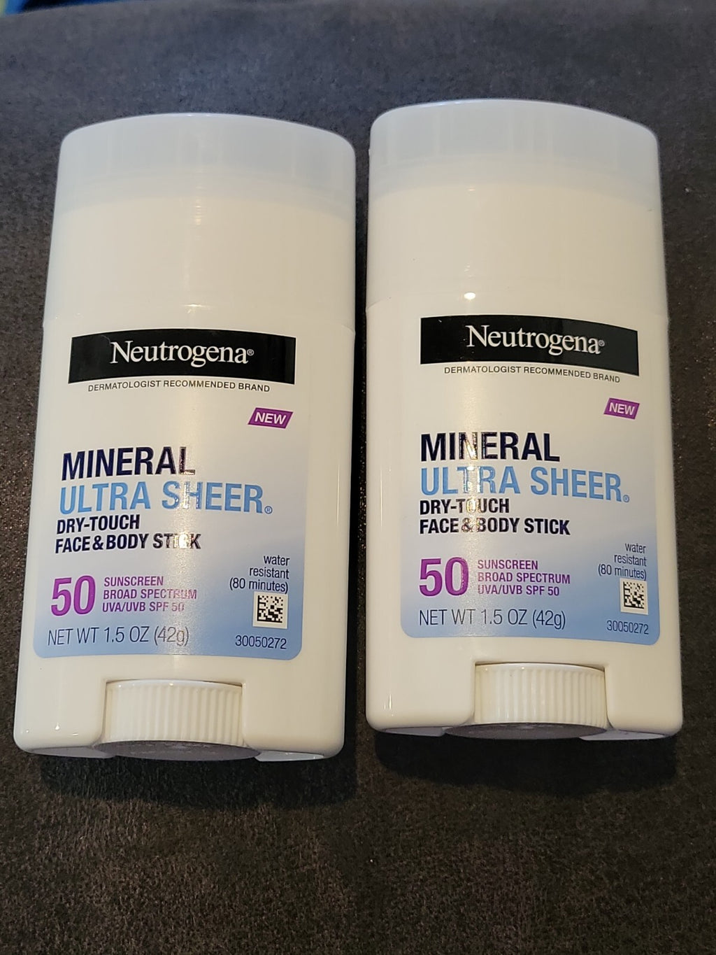Neutrogena Ultra Sheer SPF 50 Sunscreen Stick for Face & Body 1.5oz