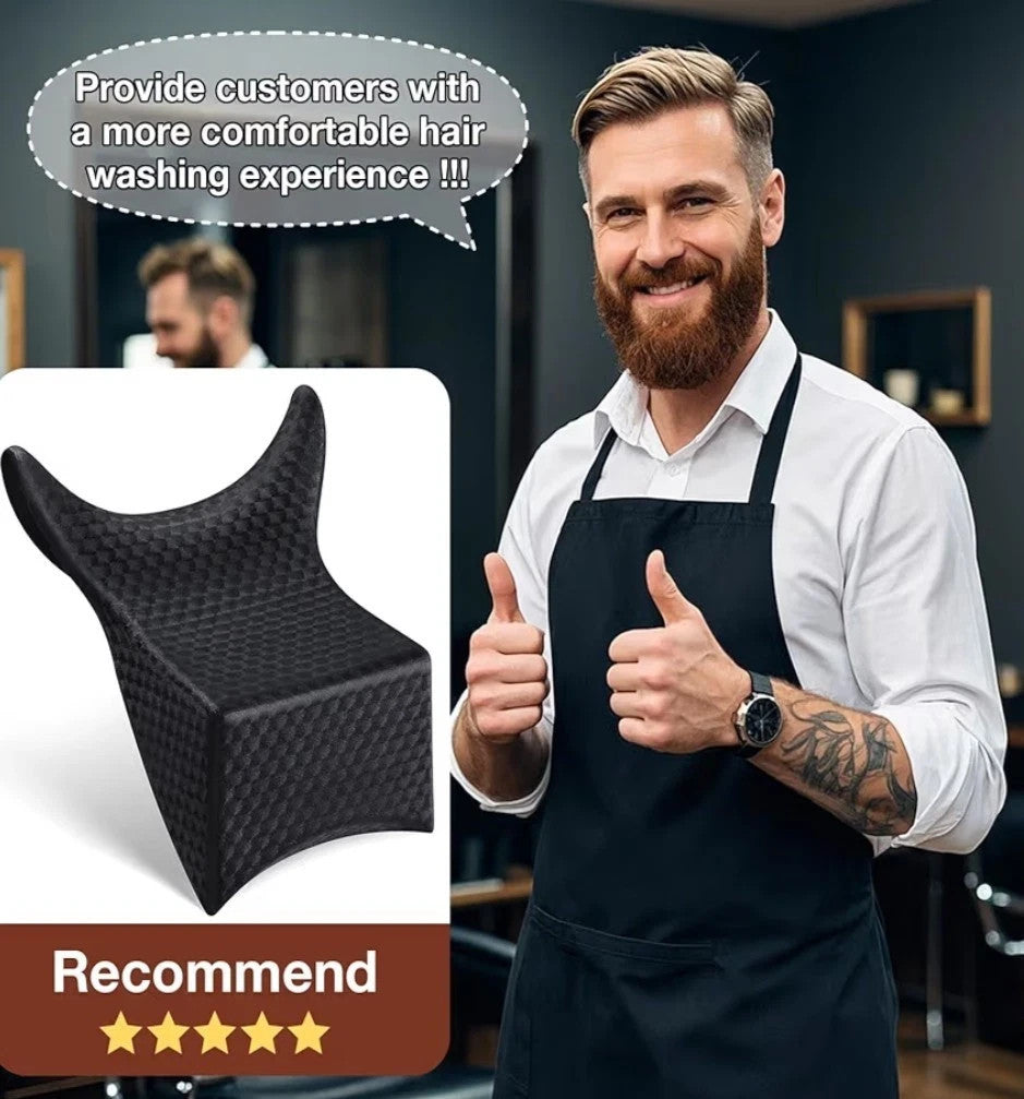Salon Shampoo Bowl Neck Cushion Gel Support for Hair Washing