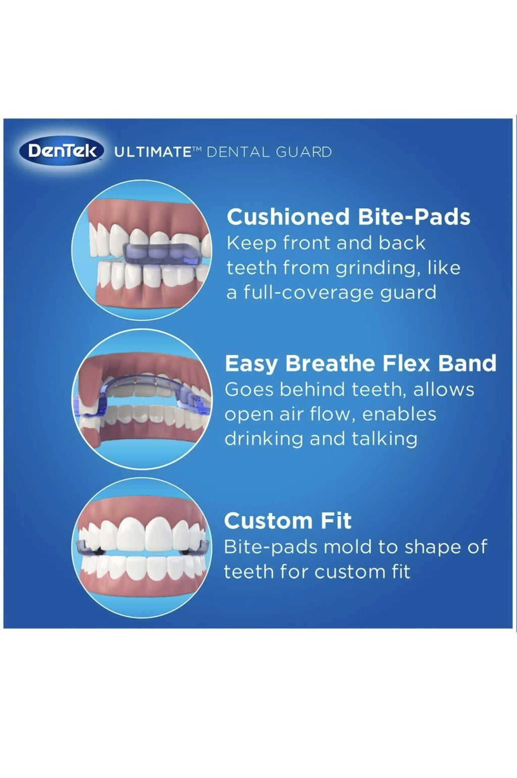 Dental Mouthguard for Full Protection - Custom Fit, 1 Count