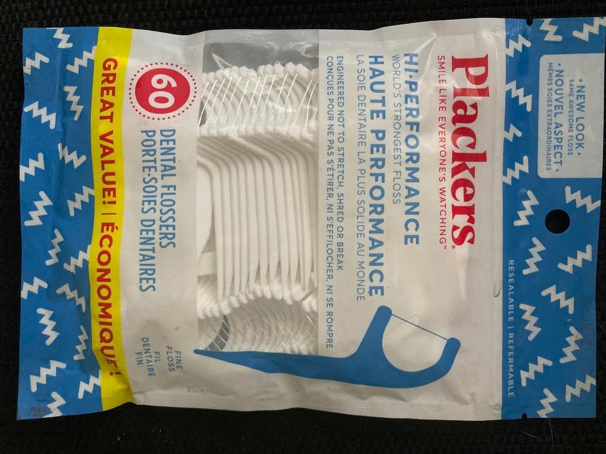 60 Counts Dental Floss Picks - Fine Floss for Effective Oral Care
