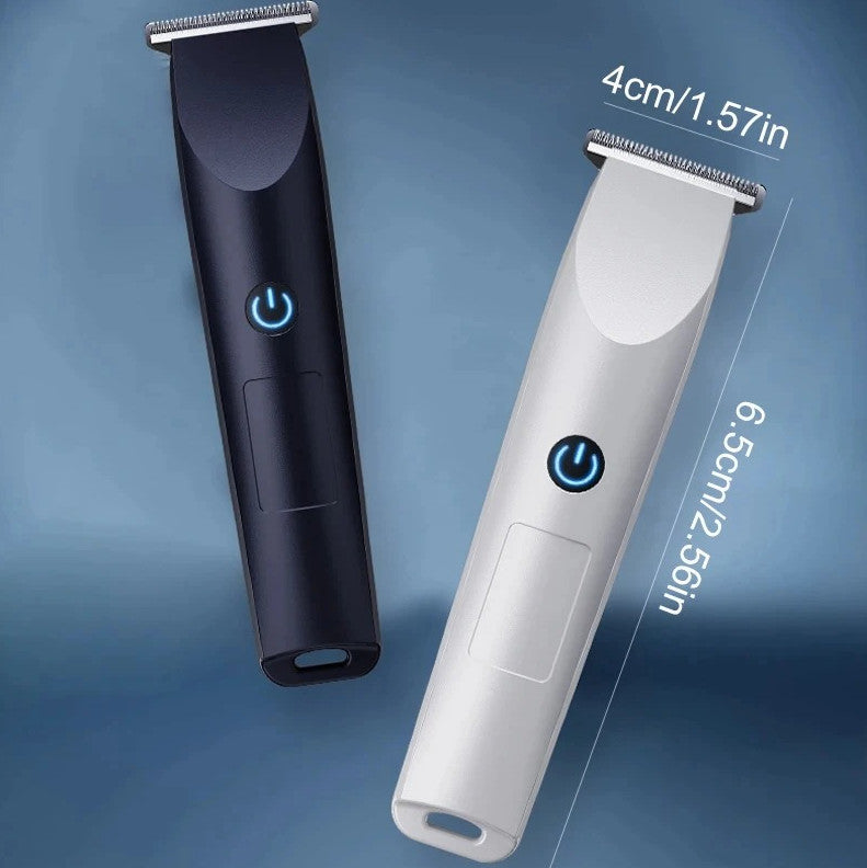 Rechargeable Men's Electric Beard Trimmer with Adjustable Cutter Head USB Charging