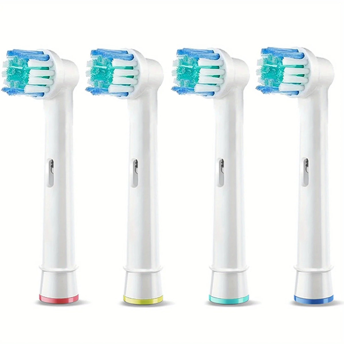 Electric Toothbrush Replacement Heads Soft Bristles Pack - Compatible with Oral-B