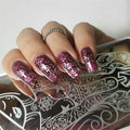 Nail Art Stamping Plate Ocean Girl Design DIY Manicure Tool