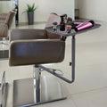 Rotating Salon Tray for Barber Chairs Hairdressing & Tattoo Tools - Adjustable