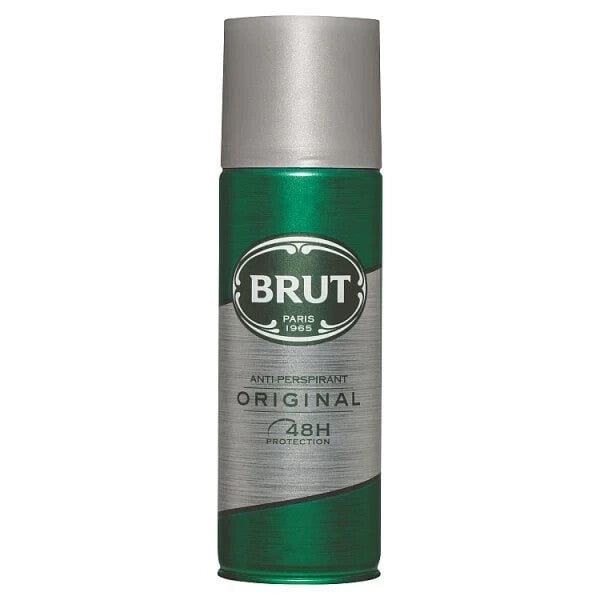 BRUT Original Men's Anti-Perspirant Deodorant Spray 200ml Pack of 6