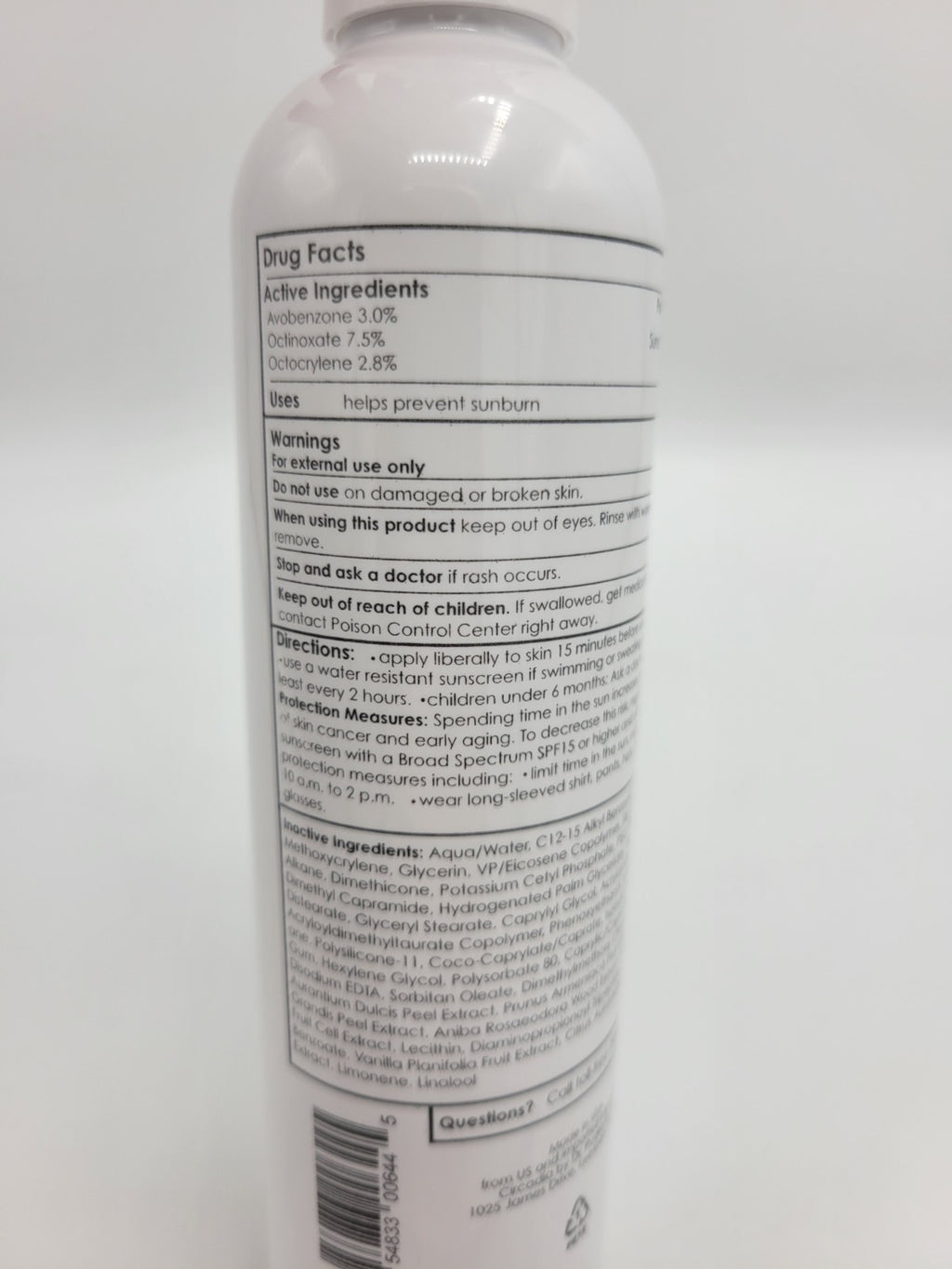 SPF 37 Sunscreen Lotion - Light Day Sunblock 8 oz, Broad Spectrum UV Protection