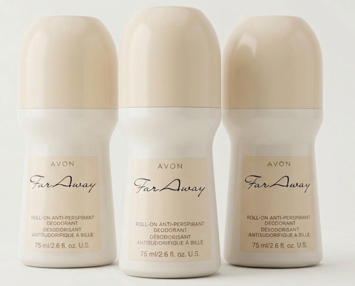 3 Pack Women’s Roll-On Deodorant with Classic Fragrance - 2.6 oz