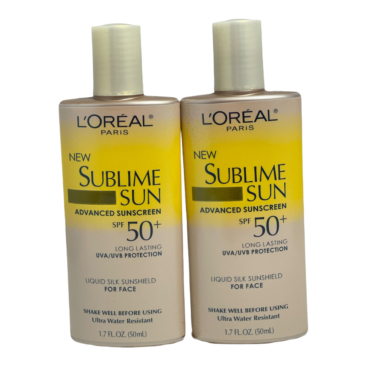 SPF 50+ Sunscreen for Face Long Lasting UVA/UVB Protection Waterproof 1.7oz