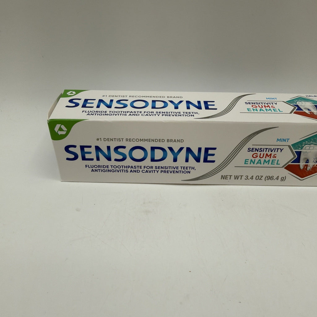 Sensodyne Toothpaste Sensitivity Gum & Enamel Mint 3.4 oz - 3 Pack