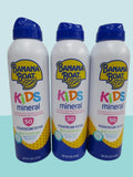 Kids Mineral Sunscreen Spray SPF 50 Lotion - 5 oz Pack of 3