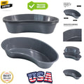 Medical Emesis Basins 700 mL Pack of 5 Kidney Shaped Plastic Vomit Bowls