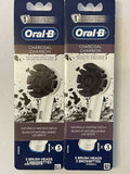 6 Charcoal Toothbrush Heads for Oral-B Electric & Battery Toothbrushes