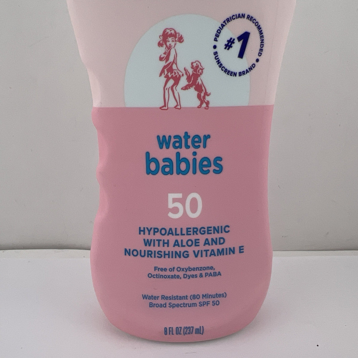 Baby Sunscreen Lotion SPF 50 Hypoallergenic 8 Fl Oz - Waterbabies