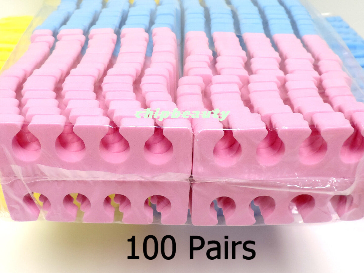 Disposable Foam Toe Separator Finger Pedicure Manicure 200 Pcs
