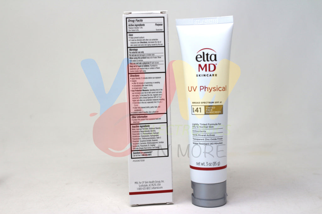 Mineral Tinted Sunscreen SPF 41 - Broad Spectrum UV Protection for Sensitive Skin