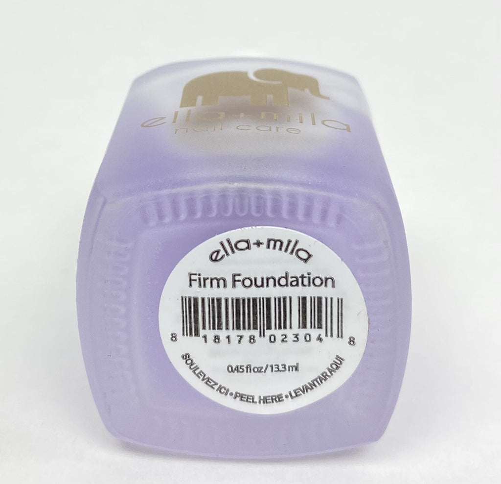 Ella + Mila Nail Care Firm Foundation Nail Hardener 0.45 fl oz