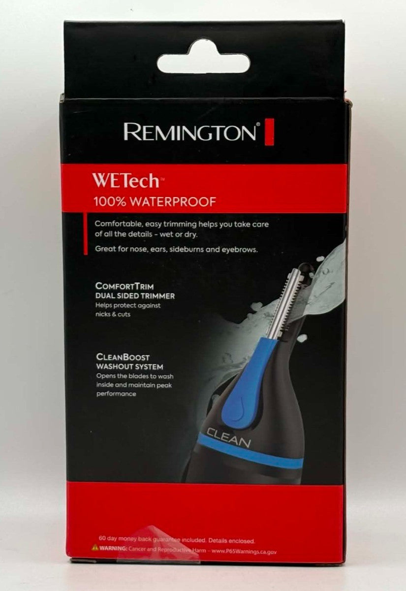 Remington WetTech Detailing Trimmer Battery Operated Dual Sided Grooming Tool