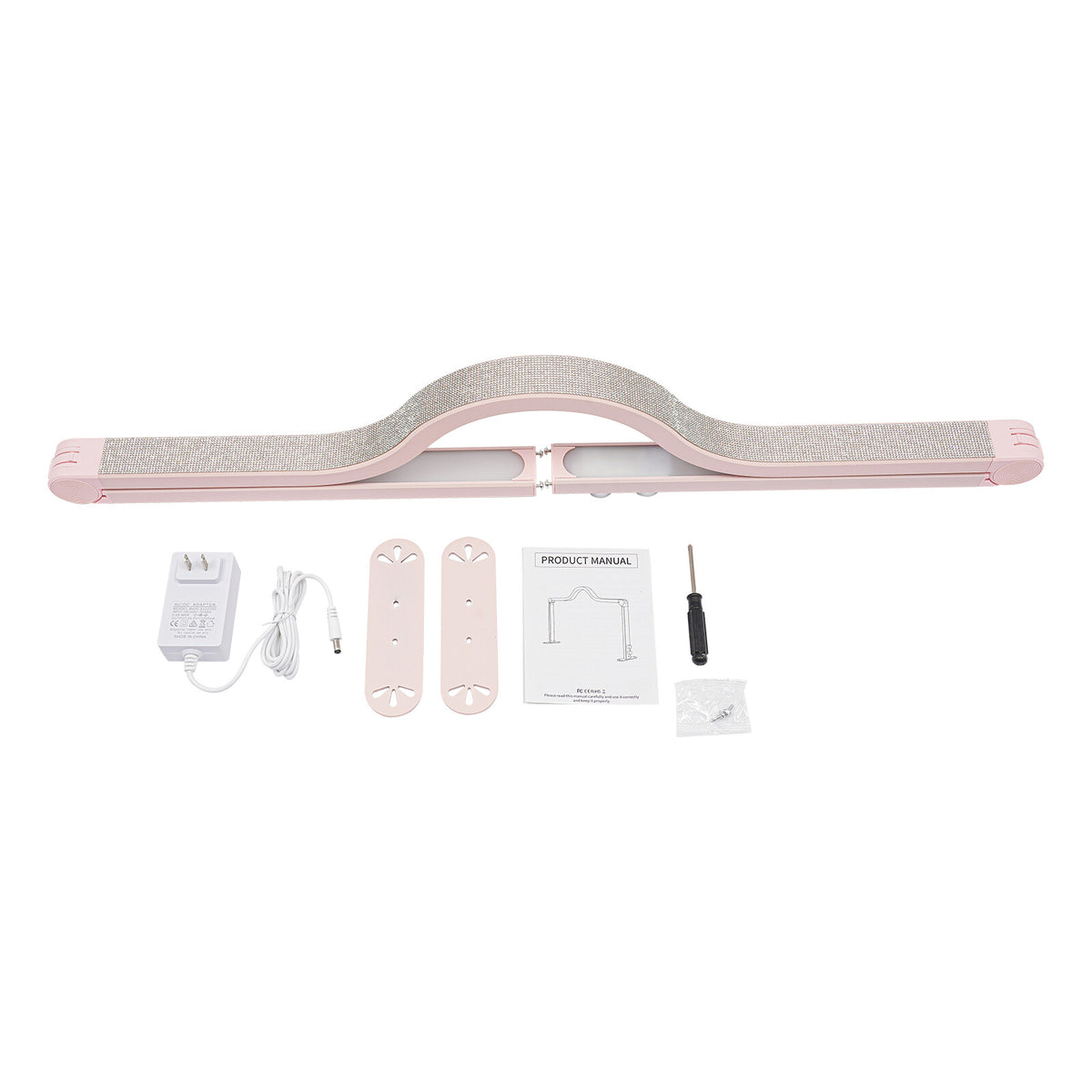 Dimmable Nail Tech Lamp for Desk | Manicure & Lash Light with 48W LED, 3 Modes, Adjustable Color Temperature