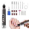 Electric Toenail Grinder Set for Thick Nails Manicure Pedicure Tools