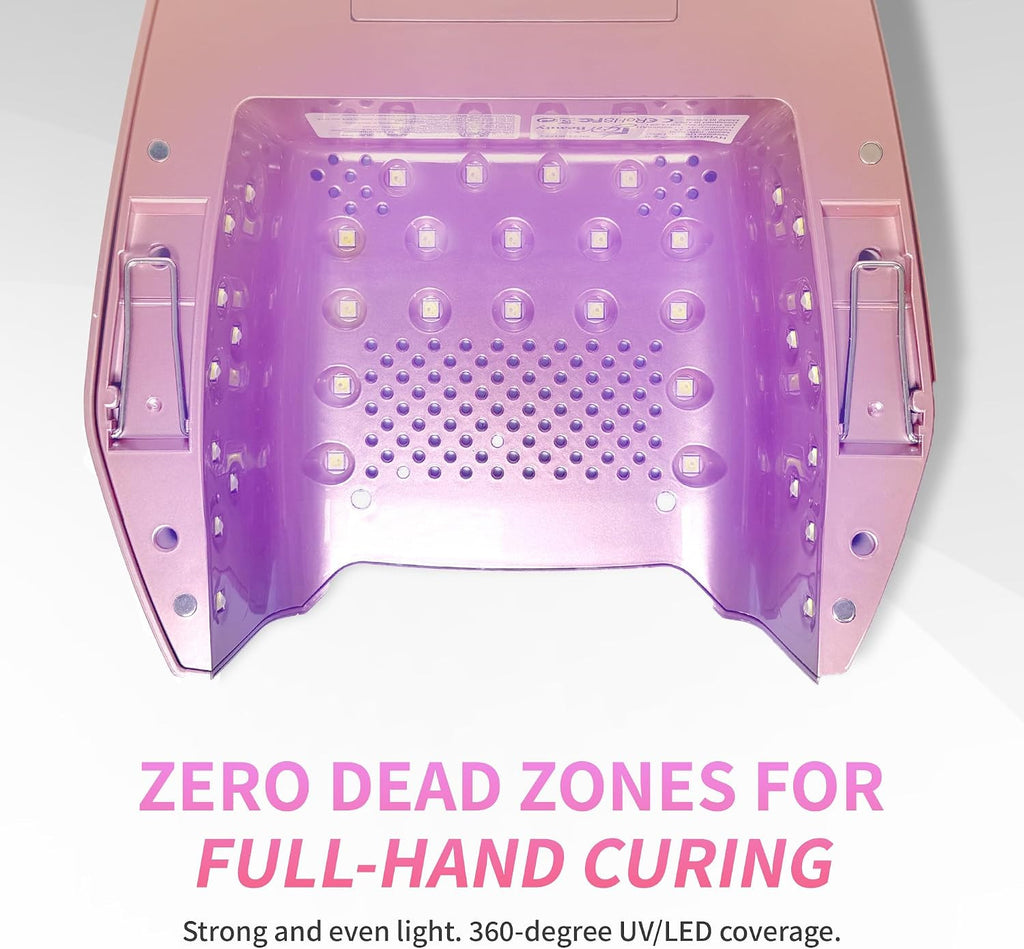 Wireless Rechargeable UV/LED Nail Lamp 48W for Manicure & Pedicure