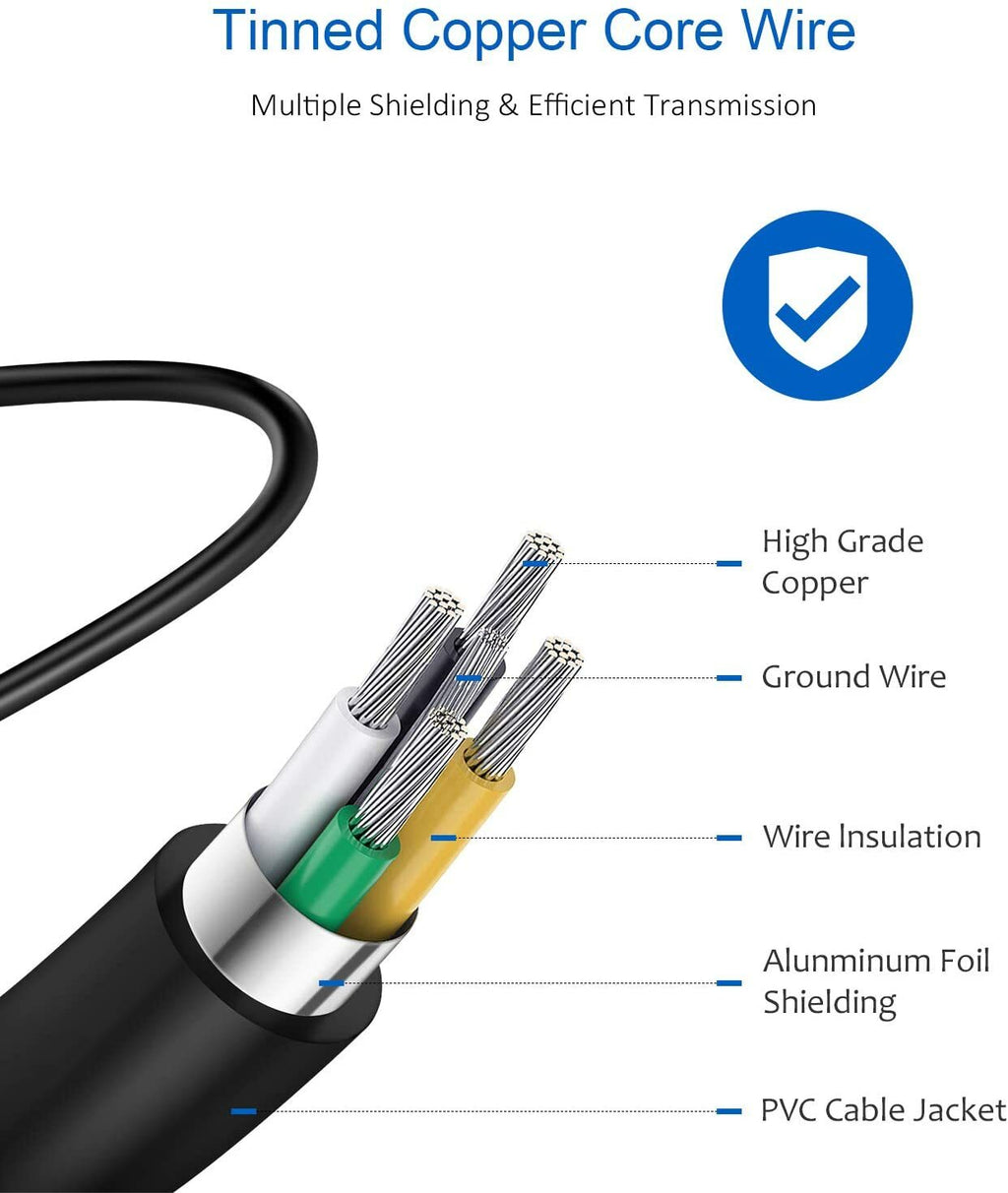 Universal 48V-24V 3-Pin Power Adapter Charger XLR Cord for Mobility Scooters