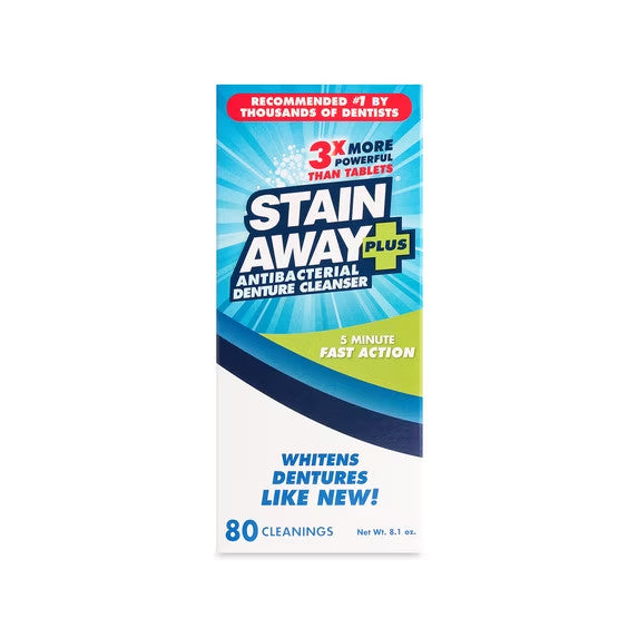 Denture Cleanser - Professional Strength, 8.10 oz, Up to 80 Cleanings