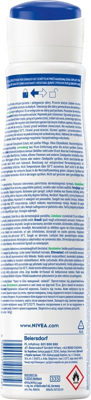 2 Pack Nivea Fresh Black & White Invisible Anti-Transpirant Spray 200ml
